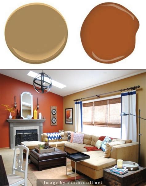 benjamin moore burnt orange colors.